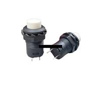 10pcs DS228 On/off latching or Momentary push button switch locking car dashboard dash boat 12V DS428 NWPNLXEA(Weiß,Locking)