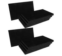 10Pcs Earring Organizer Tray Protection Pad For Jewelry Drawer Storage Box Inserts Sponge With 36 Compartments Ring