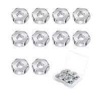 10pcs Écrous de Barre de Tronçonneuse pour STIHL MS170 MS170C MS171 MS180 MS181 MS192T MS200 MS200T MS210 MS211 MS230 MS231 Tronçonneuse Écrou de Barre de Couvercle de Pignon