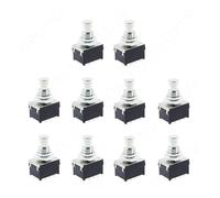 10pcs Effect device through switch, change-over switch, 12 foot switch, 4PDT environmental protection MQXFCZUX