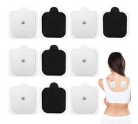10pcs Electrode Remplacement Pads, Électrodes de Rééducation Musculaire Pads, Stimulateur Musculaire Pads, Doux Électrode Patch Soulagement de la Douleur Pour Maison Outil De Massage