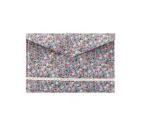 10pcs Elegant Little Floral Flowers Felt Cotton Fabric A4 File Folder Large Capacity Document Bag Filing Briefcase Organizer Pour Bureau