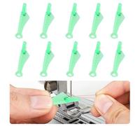 10pcs Enfile Aiguille Machine à Coudre à Bouche de Poisson, Nouveau 2024 Enfile-Aiguille de Type Poisson Automatique Enfile Aiguille à Coudre pour l'Artisanat de Bricolage Fournitures