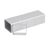 10Pcs Ensemble Emporte Pièces pour Biscuits, Moules à Pâtisserie | 5.1×3.8×1.7cm Moules à Crêpes Fondantes en Acier Inoxydable pour Cuisine Célébration et Fêtes Anniversaire(Petit Rectangle)