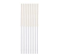 10pcs Eraser rétractable Refillues de remplacement en caoutchouc Erasers pour dessiner le bureau de l'école à domicile (Round)