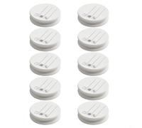 10pcs EVA Foam Spools Fishing Line Storage Board | EVA foam material, lightweight design, prevents line tangles, ideal for carp rigs, 10 pieces per box