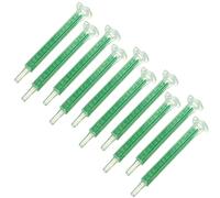 10pcs F6-16 Epoxy Tubes Static Mixer Nozzle Mixing Tip for 50ml and 37ml Adhesive Applicator Cartridge
