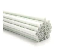 10pcs Fiberglass Rods Set - 3-12mm Diameter, 500mm Length - Lightweight & Durable Hollow Tubes for RC Planes, Kites(12x8x500mm)