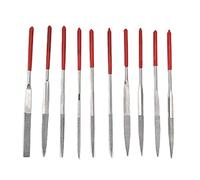 10pcs Filedle Set Filed Freeding Studdy Durable confortable Handle Pandink Bijoux Files de bijoux (4 * 160 mm)