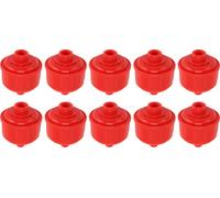 10PCS Filtre jetable pour pistolet à peinture rouge résistant à l'usure 1/4in Thread Plastic Whirlwind Air Line Filter