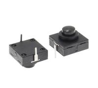 10PCS Flashlight Button Switch 1A 30V 2Pin Ultra-Thin Middle Of The Feet 12X12X9.4MM