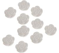 10pcs Galet Aromatique Diffuseur D'huiles Essentielles Fleur - Rose