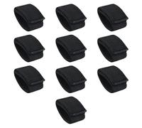 10pcs Gardiens de Ceinture de Service, Nylon Gardiens de Ceinture Tactiques Adhésif Magique Accessoires de Ceinture de Service pour Ceintures 3,81cm Large Police Application la Loi Sécurité