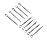 10Pcs Goupilles de Verrouillage pour Plaquettes de Frein à Disque de Vélo 40mm Goupille de Verrouillage Fendue 5mm Dia Ensemble de Goupilles Verrouillage Fendues pour Vélo Route Montagne