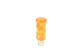 10PCS Guiding Signal Lamp Panel Mounting Neon Indicator 12V 24V 220V 380V Red Green Yellow Lights NWPNLXEA(12V Yellow)