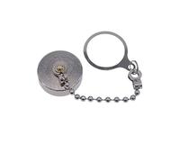 10PCS GX12 GX16 GX20 Connector Plug Rubber Cover Waterproof Dust Metal Cap Circular Connector Protective Sleeve NWPNLXEA(GX20 All Metal Cap)