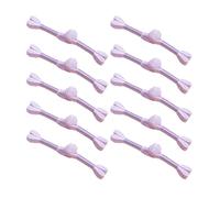 10pcs Handmade Chinese Frogs Buttons Traditional Beads Embellished Fasteners Ethnic Clothing Accessories Beads Embellishments Buttons