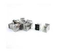 10pcs HH52P MY2J DC 24V Coil DPDT 8 Pin Electromagnetic Power Relay