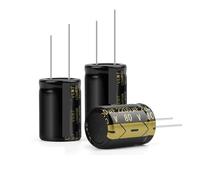 10Pcs High Frequency Low Aluminum Capacitor 80V2200UF 22x30mm DIY Electronic MQXFCZUX