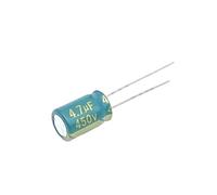 10PCS Higt 450V4.7UF 8 * 12mm Electrolytic capacitor Capacitance Meters