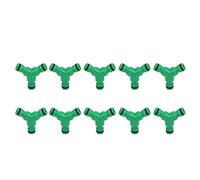 10PCS Hose Splitter, 3-Way Coupling Hose Connector Y Adapter - Reliable Water Splitter for Efficient Garden Irrigation and Home Gardening, Easy to Use and Install