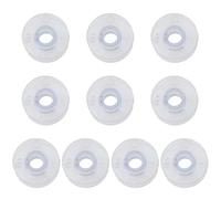 10Pcs Inserts de Bobine de Bobines Transparentes Robustes pour Fils de Machine à Coudre Accessoires de Couture Bobines de Couture Bobine de Fil pour Bobine de Machine à Canette