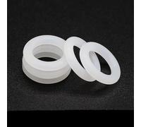10pcs joint torique en silicone blanc de qualité alimentaire CS 5 mm OD 15~155 mm rondelle étanche ronde en forme de O VMQ joints toriques en silicone Ring-OD 25 mm ID 15 mm, 10 pièces, CS 5 mm