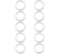 10pcs Joints de Silicone Qualité Alimentaire Anneaux 1.5 Rondelle de Pince Hygiénique pour Fermenter Bocal en Verre