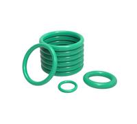 10pcs joints toriques en caoutchouc fluoré, diamètre intérieur 25mm, résistants aux hautes températures et à l'huile, pour systèmes hydrauliques, OD 30.2mm, diamètre du fil 2.6mm, 30.2x25x2.6mm