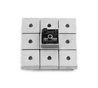 10pcs KBPC5010 Redresseur Pont Diode Monophasé 50A 1000V Boîtier Métal Composant Électronique Redresseur Pont Monophasé Haute Performance pour Alimentation Circuit Électronique