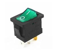 10Pcs KCD3 Button On-Off 3Pin DPST Boat Car Rocker Switch 6A/10A 250V/125VAC NWPNLXEA(1 UK)