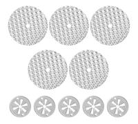 10pcs Kit de Réparation de Bouclier Thermique, Kit Réparation de Plaque de Serrage de Bouclier Thermique de Voiture Compatible avec VW Compatible avec Skoda OE Numéro 6715468, N90335004