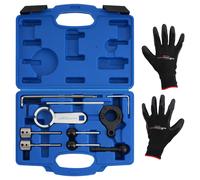 10pcs Kit Outils De Calage Distribution Pour Audi A3 A4 Vw Golf 1.4 1.6 2.0 Tdi Cr T10265 T10060a T10051 Coffret Outillage