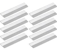 10pcs lames de rasoir sourcils épilation rasage droit bord acier inoxydable