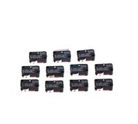 10Pcs Long Straight Hinge Lever SPDT Limit Switch V-153-1C25 NWPNLXEA
