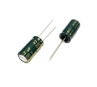10pcs/lot 200V 47UF 10 * 20 20% Aluminum Electrolytic Capacitor 47000nf 20% AUOQKQUT