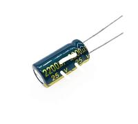 10pcs/lot 25v 2200uf 10 * 20MM Low-impedance Aluminum Electrolytic Capacitor 2200uf 25v 25v2200uf 20%