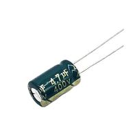 10pcs/lot 400v 4.7UF high frequency low impedance 400V 4.7UF aluminum electrolytic capacitor size 8 * 12 S22 20% EKFBQBGW(10pcs)