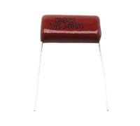 10pcs/lot 400V105 1UF Pitch 20MM 400V 105 1000NF CBB Polypropylene film capacitor