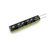 10pcs/lot 47UF 450v 47UF aluminum electrolytic capacitor size 13 * 50 20%