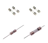 10pcs/lot 5x20mm 6x30mm Fast Blow Glass Tube Fuses 1A 2A 3A 5A 10A 15A 20A Square Round Fuse Axial Lead Green Blue Fuse 125/250V(125MA,BLUE_10 PCS)
