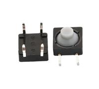 10pcs/lot 8x8x5MM 4PIN G77 Conductive Silicone Soundless Tactile Tact Push Button Switch Self-reset NWPNLXEA