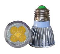 10pcs / lot Dimmable LED Lampe ac100-240v LED Projecteur Lampada LED Ampoules Home Lighting 5w jaune e27
