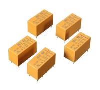 10Pcs/lot For DC 12V SHG Coil DPDT 8 Pin 2NO 2NC Power Relays PCB Type HUI KE HK19F HK19F-DC12V-SHG