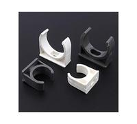 10pcs/lot ID 20~50mm PVC Pipe Clamp Garden Water Connectors Irrigation Fittings Steady Fixed U-type Water Pipe Clip Clamp Strap,Easy Installation (Color : Gray 20mm) Plumbing Fittings