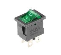 10Pcs/Lot KCD1-101N-3P Red Right 3 Pins ON-OFF SPST Snap in Boat 15 * 21mm AC 6A/250V 10A/125V E335A6 Rocker Switch NWPNLXEA(GR-L-4PIN-ON-OFF)