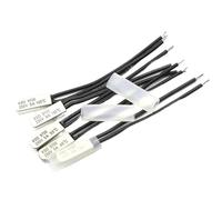 10pcs / lot KSD9700 normalement fermé ou ouvert 5A 250V 15 ℃ -150 ℃ degrés degrés for le thermostat Celsius Fusibles Thermost(NC_30℃)