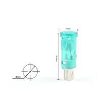 10PCS/Lot Panel Mounting Neon Indicator 12V 24V 220V 380V Red Green Yellow Lights MDX-11A Guiding Signal Lamp NWPNLXEA(12V Green)