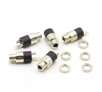 10PCS/LOT PJ392 3.5mm Stereo Female Sockect Jack with Screw 3.5 Headphone Connector PJ-392