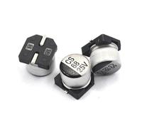 10PCS/LOT SMD Electrolytic Capacitor 68UF 25V 6.3x5.4mm 25V 68UF AUOQKQUT